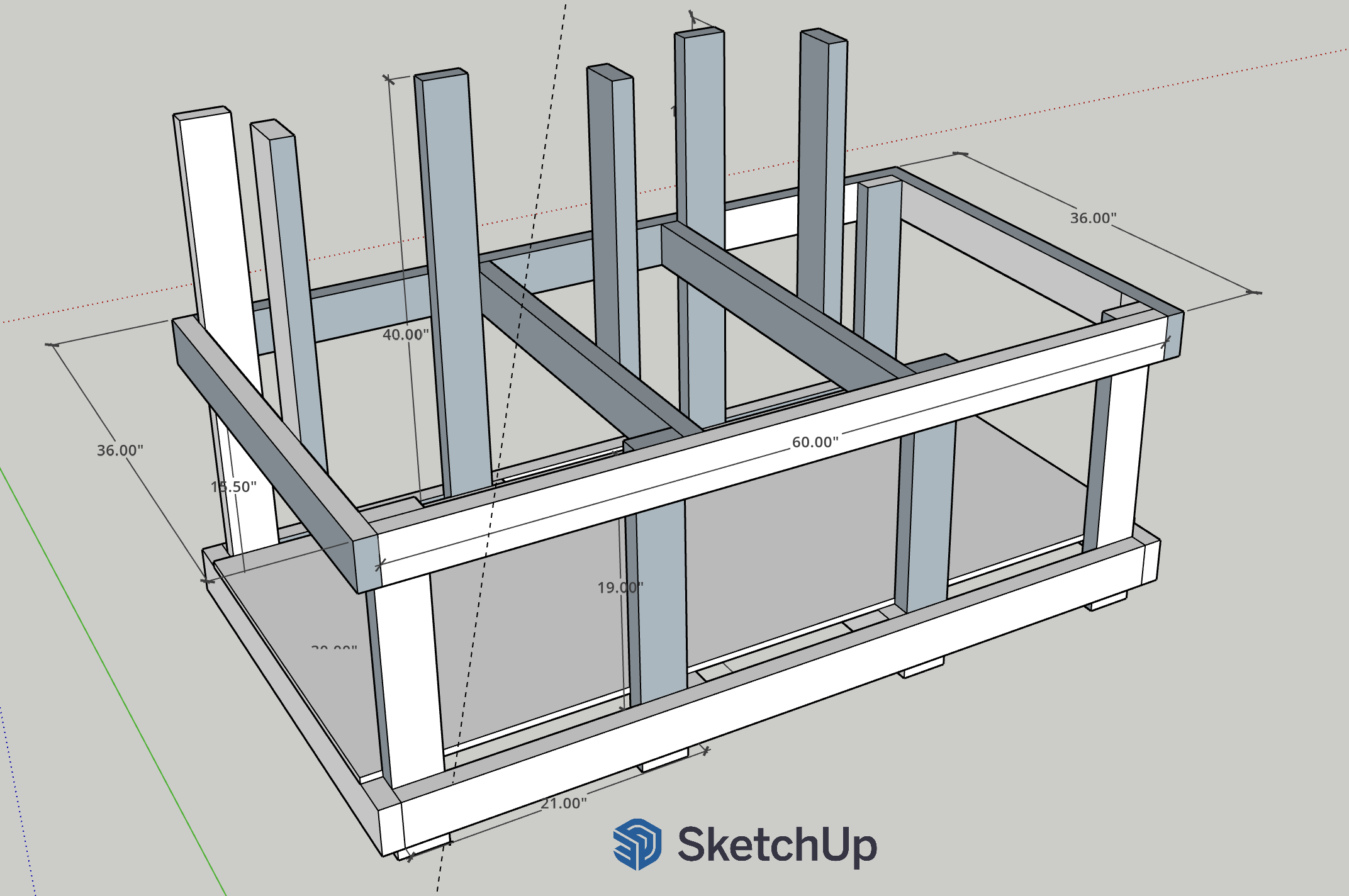 The Sketchup design